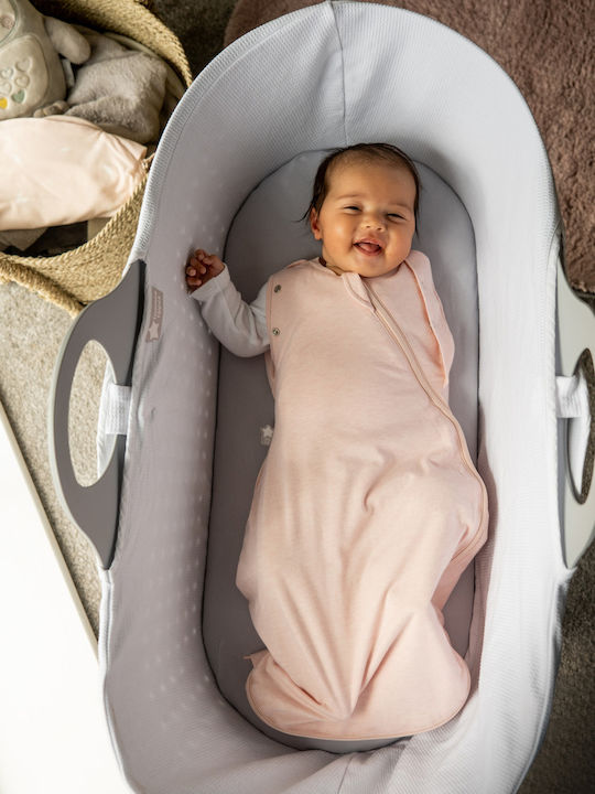 Grobag Winter Sleeping Bag Swaddle Bag 2.5 Tog Blush