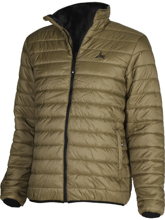 80519﻿﻿ Winter Jacke Puffer Khaki