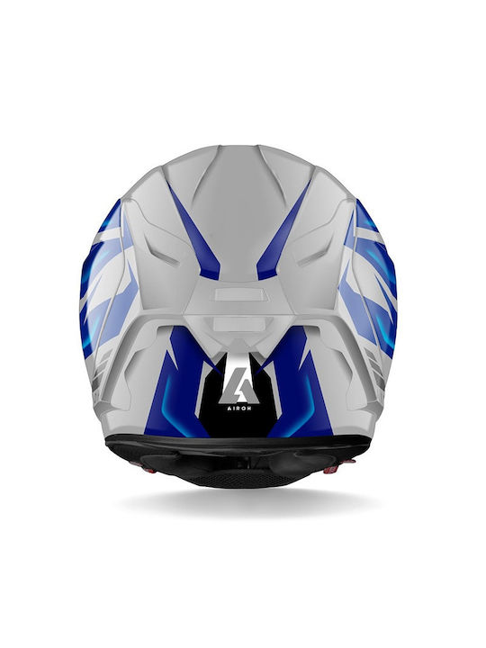 Airoh GP 550 S Blue Gloss Motorcycle Helmet Full Face ECE 22.05 1290gr with Pinlock AIR000KRA261