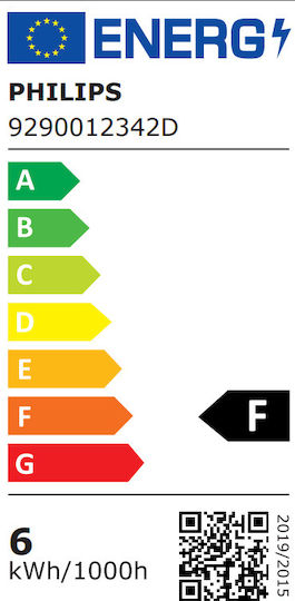 Philips LED Bulb 5.5W for Socket E27 and Shape A60 Warm White 470lm