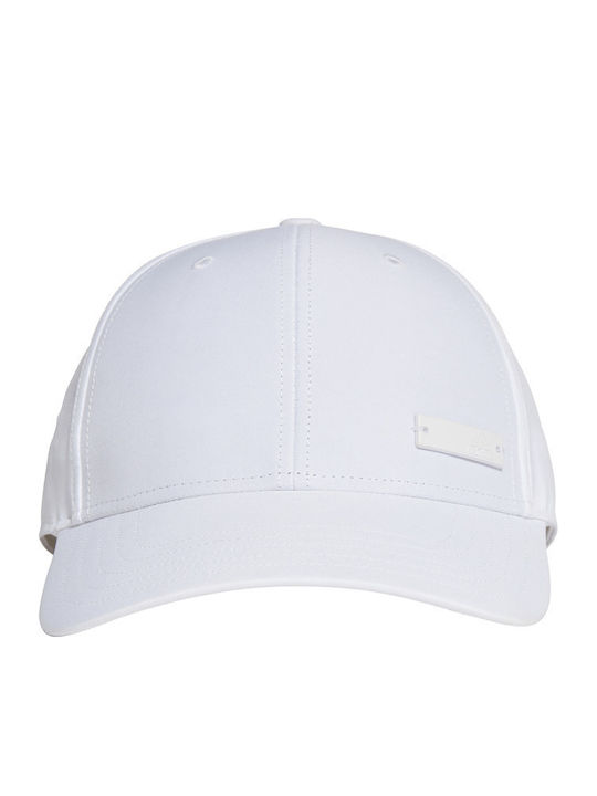 Lightweight Metal Badge Jockey White