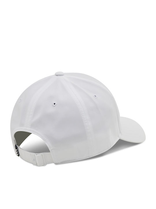 Lightweight Metal Badge Jockey White