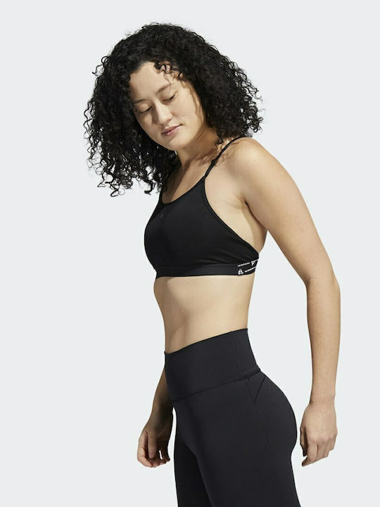 Performance Women's Sports Bra without Padding Black