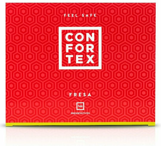 Confortex Control Feel Make Feel Kondome Erdbeere 144 Stück