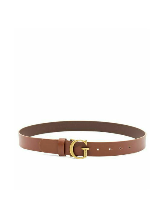 Guess Leather Women's Belt Brown