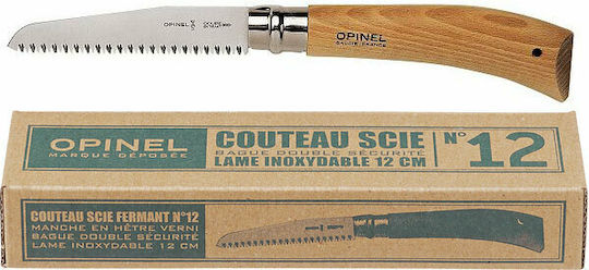 Opinel No.18 Saw Σουγιάς Καφέ σε Θήκη