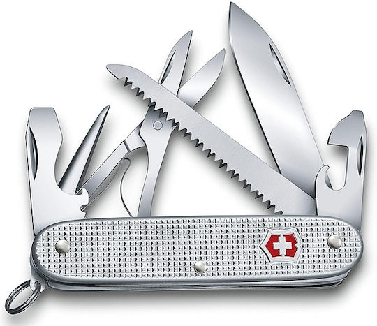 Victorinox Farmer X Alox Cuțit Elvețian cu 10 Instrumente Gri