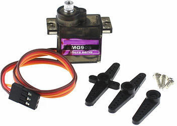 Haitronic MG90S Micro Metal Gear 9g Servo for Arduino / RC (180 Degrees)