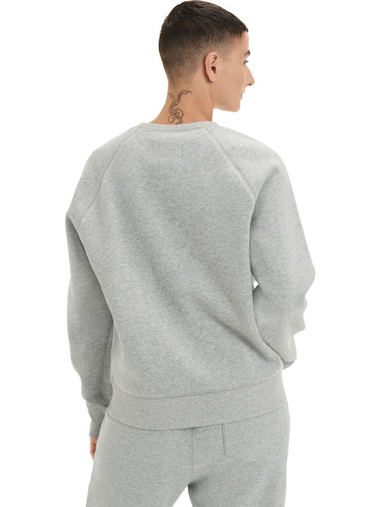 Ugg Australia Madeline Fuzzy Logo Women's Sweatshirt Gray