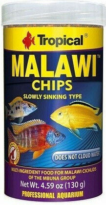 Tropical Malawi Chips Tropical Fish Food Flakes with Spirulina 1000ml