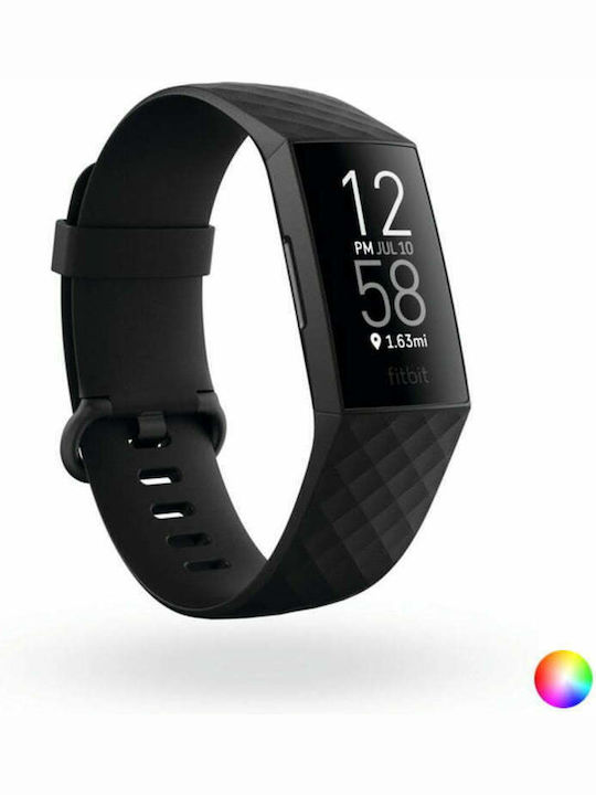 Fitbit Charge 4 Αδιάβροχο Μαύρο