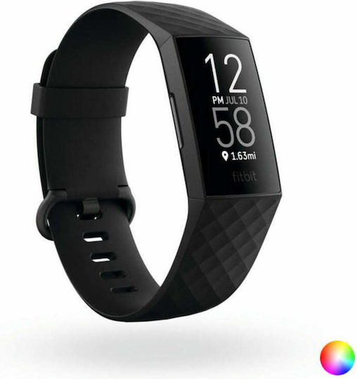 Fitbit Charge 4 Wasserdichter Schwarzer Aktivitätstracker