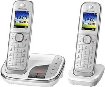 Panasonic KX-TGJ322 Ασύρματο Τηλέφωνο Duo Λευκό