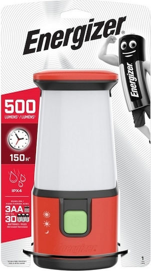 Energizer 360° Φανάρι Led Μπαταρίας για Camping Αδιάβροχο με Φακό 500lm