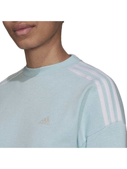 Hyperglam Cropped Γυναικείο Φούτερ Halo Mint