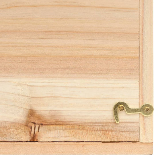 vidaXL House Squirrel Squirrel House Solid Pine Wood 26x25x29cm