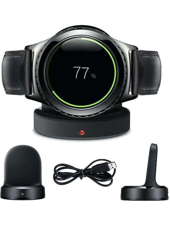 Ladegerät für Galaxy Watch (46mm) / Gear S3 Schwarzς