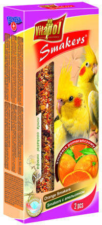 Vitapol Smakers Hrană pentru Stick pentru Budgerigars Cockatiel cu fructe 90gr 2 bucăți 90gr ZVP-2207