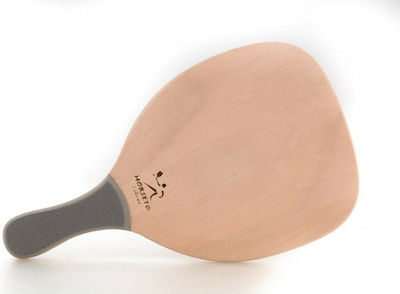 My Morseto Strandracket Beige 400gr mit Geradem Griff Gray