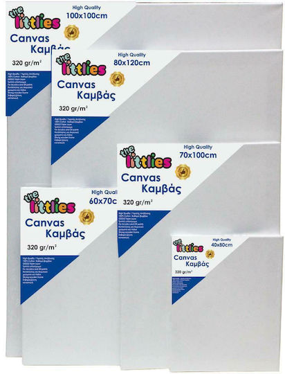 The Littlies Canvas White