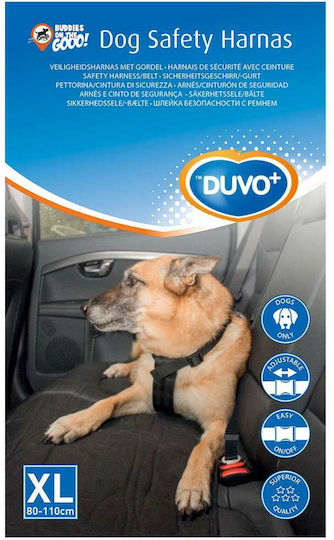 Duvo Plus Car Seatbelt for Dog X-Large 85-110cm