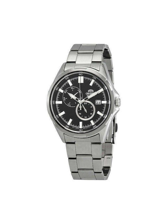 Orient Sports Uhr Automatisch mit Silber Metallarmband