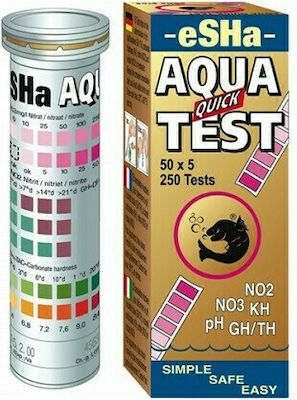 Esha Aquarium Water Tester Aqua Quick Test 250 Tests