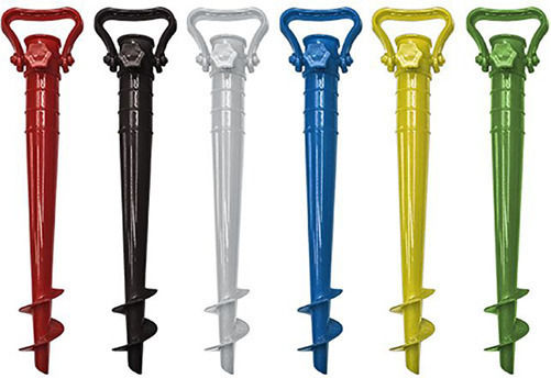 Summertiempo Screwed Plastic Beach Umbrella Base (Various Designs/Colors)