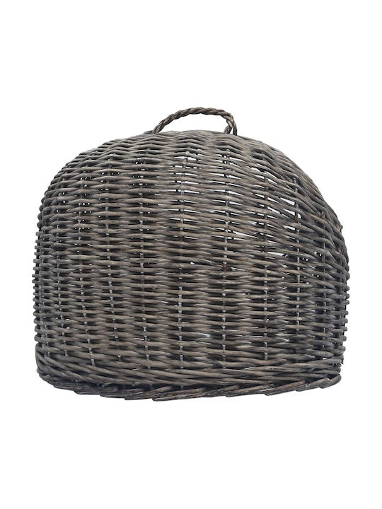 vidaXL Cat Carrier Cage 42x40x50cm Gray