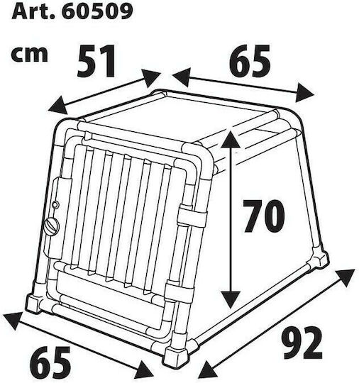 Lampa Type 9 Dog Transport Cage 65x92x70cm