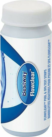 Bestway Flowclear Pool & Spa Strips Test Kit Νερού Πισίνας