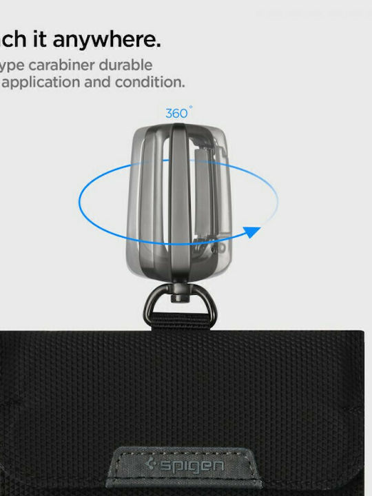 Spigen Κλειδοθήκη από Μέταλλο Μαύρη
