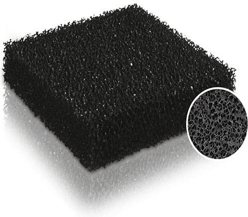 Juwel bioCarb Sponge for Aquarium Filtering with Activated Carbon Activated Carbon Sponge (L) 2pcs 2pcs