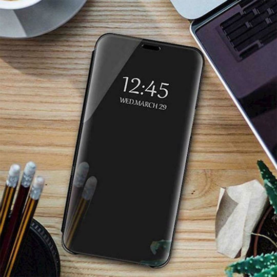 Hurtel Clear View Book Plastic Black (Galaxy A52 / A52s)