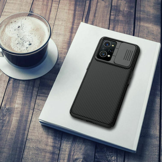 Nillkin Camshield Umschlag Rückseite Kunststoff 0.2mm Schwarz (Realme GT Neo 2 / Realme GT Neo 3T 5G) 319166