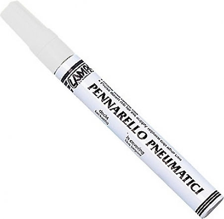 Lampa Tyre Paint Pen Stilou Reparator pentru Jante Autoturism Alb 1buc