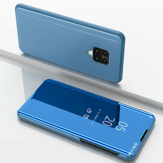 Hurtel Clear View Buchen Sie Kunststoff Blau (Redmi Note 9S / 9 Pro / 9 Pro Max)