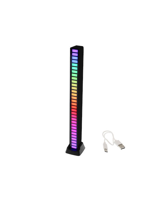 Διακοσμητικό Φωτιστικό LED RGB Μπάρα 8x8εκ.