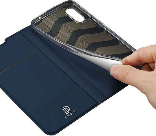 Dux Ducis Skin Pro Book Synthetisches Leder Blau (Redmi 9A / 9AT)