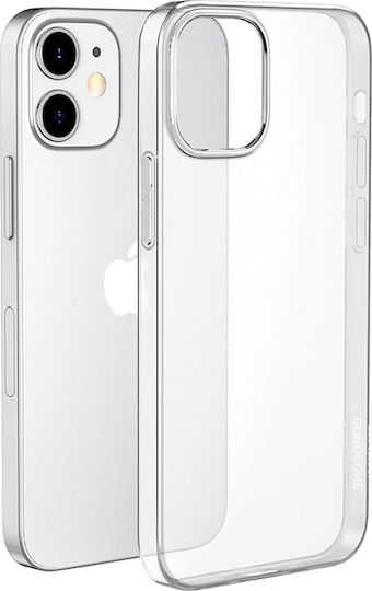 Ultra slim 1mm Back Cover Σιλικόνης 1mm Διάφανο (iPhone 12 mini)