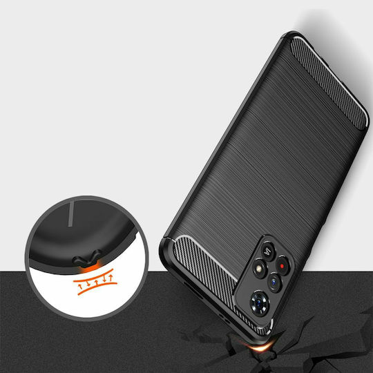 Tech-Protect Back Cover Σιλικόνης Μαύρο (Poco M4 Pro 5G / Redmi Note 11s 5G)