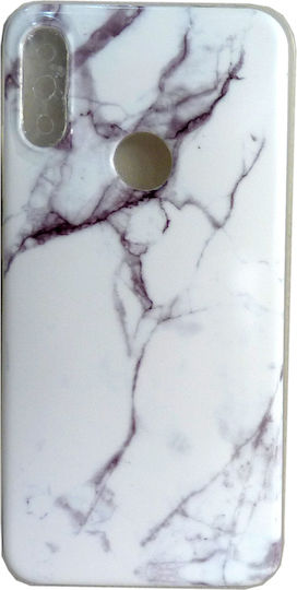 Wozinsky Marble Back Cover Σιλικόνης Λευκό (Redmi Note 7 / 7 Pro)