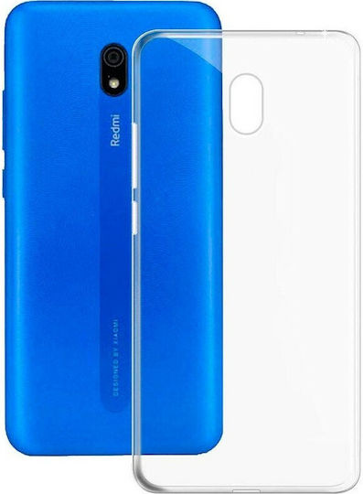 Hurtel Back Cover Σιλικόνης 0.5mm Διάφανο (Redmi 8A)