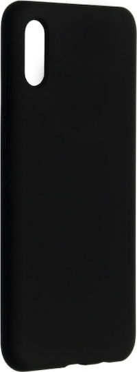 Matt Задна корица Силикон 1.2мм Черен (Redmi 9A / 9AT)