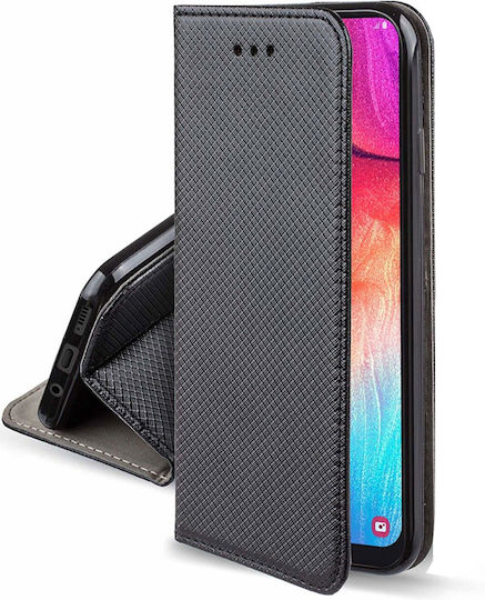 Smart Magnet Book Δερματίνης Μαύρο (Realme 7 Pro)