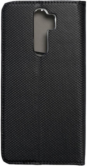 Forcell Book Δερματίνης 2mm Μαύρο (Redmi Note 8 Pro)