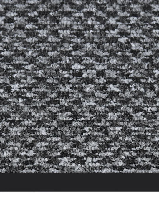 vidaXL Entrance Mat Carpet with Anti-slip Backing Grey 40x60cm
