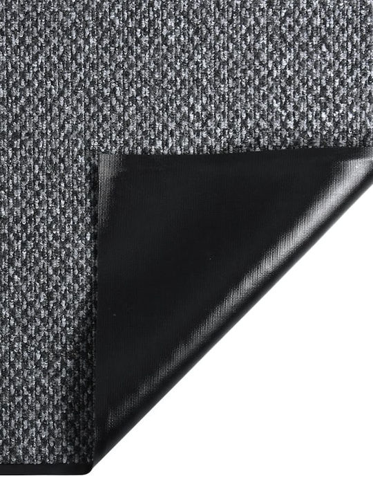 vidaXL Entrance Mat Carpet with Anti-slip Backing Grey 60x80cm