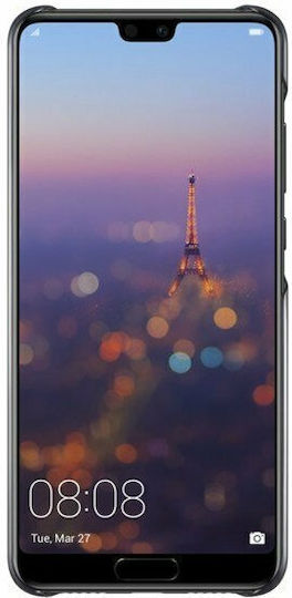 Huawei Back Cover Πλαστικό Μαύρο (Huawei P20)