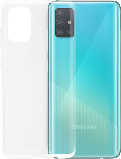 Hurtel Back Cover Silicon 0.5mm Transparent (Galaxy A51)